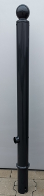 Stilpoller Ø 76 mm, mit Kugel, herausnehmbar